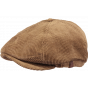 Brown Cotton Jamaica Flat Cap - Barts