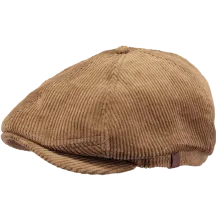 Brown Cotton Jamaica Flat Cap - Barts Reference: 6676 | Traclet Hat Shop