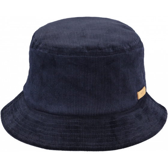 Blue Marietta Velvet Bucket Hat - Barts