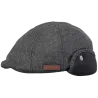 Casquette Tobyas Cache-Oreilles Grise - Barts Reference : 7380 | Chapellerie Traclet