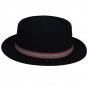 Klaxon Black Porkpie Hat - Bailey