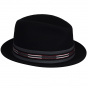 Black Marr Trilby Hat - Bailey