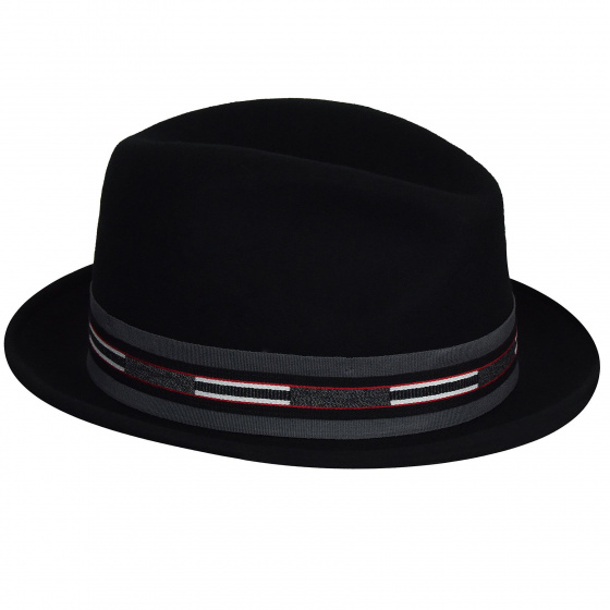 Black Marr Trilby Hat - Bailey