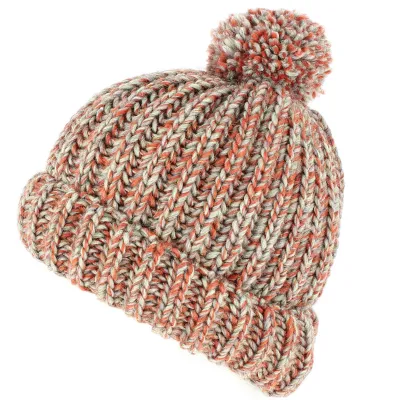 Bonnet Argume a Pompon orange Reference : 4438 | Chapellerie Traclet