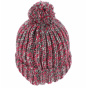 Agrume Burgundy Pompom Beanie