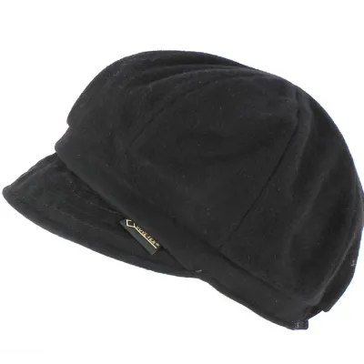 Casquette Casquette Gavroche Nutmeg Noir Gore-Text Traclet  Reference : 637 | Chapellerie Traclet