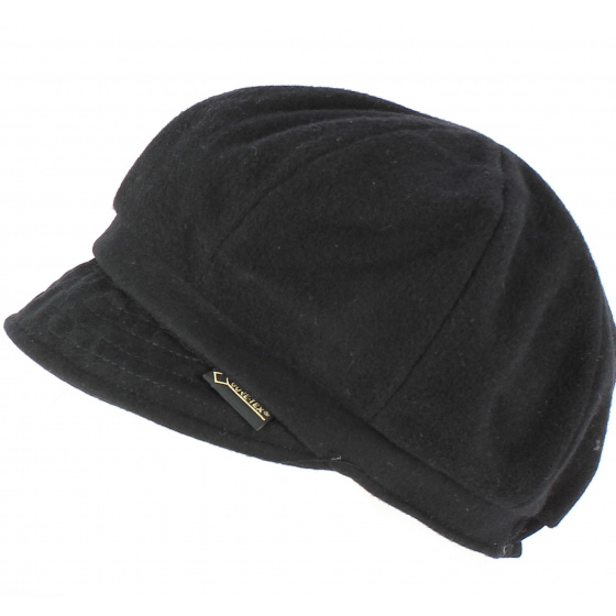 Black Nutmeg Gore-Tex Newsboy Cap by Traclet