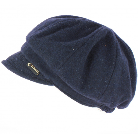 Newsboy Cap Nutmeg Navy Gore-Tex Traclet