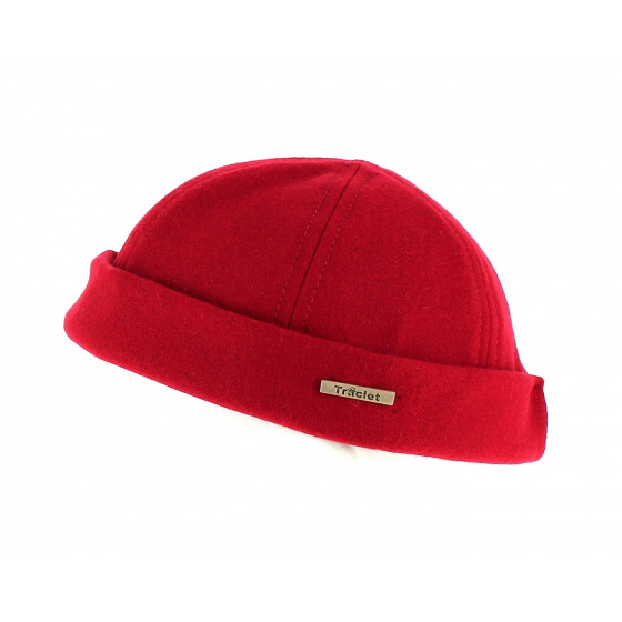 Bonnet Saint Nazaire Miki Laine rouge- Traclet