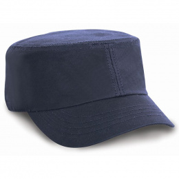 Navy Cotton Army Cap - Result Headwear