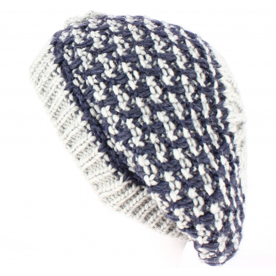 Beret / Beanie Rosa Blue/Grey - Traclet