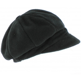 Abby Polar Fleece Cap Black - TRACLET