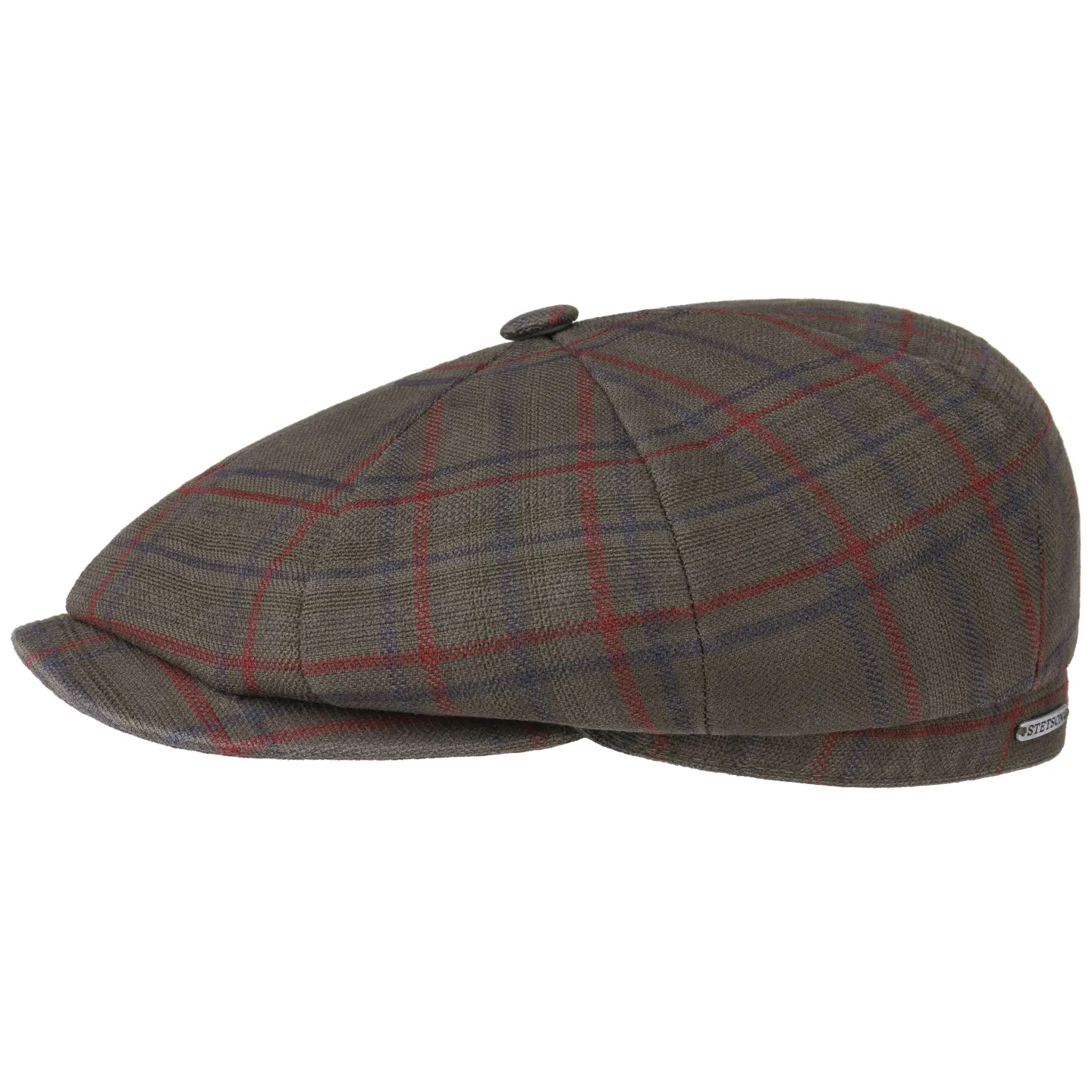 Stetson Hatteras Elgin Checkered Cap Reference: 8359 | Traclet Hat Shop