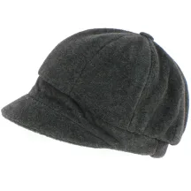 Casquette gavroche Abby polaire Anthracite - TRACLET Reference : 6623 | Chapellerie Traclet