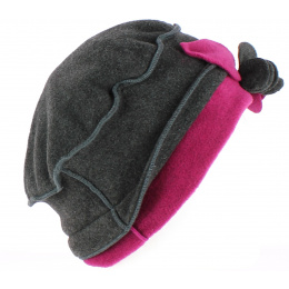 Bonnet-Toque Cable Fausse Fourrure Marron - Barts