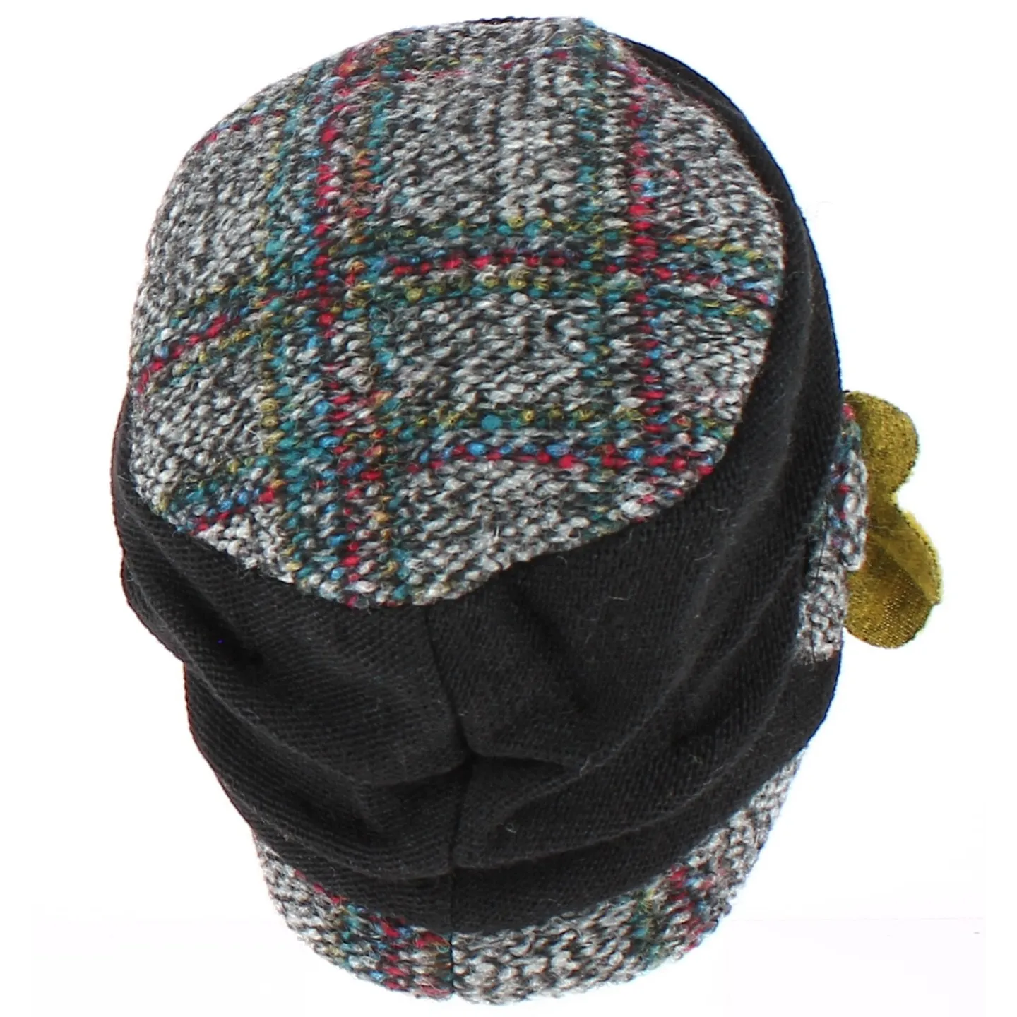 Ethel Wool Beanie Black/Grey - Traclet Reference: 2240 | Traclet Hatmakers