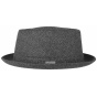 Geneva Gray Pork Pie Hat - Stetson