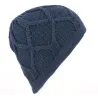 Bonnet Marvin Tricoté Bleu - Traclet Reference : 2197 | Chapellerie Traclet
