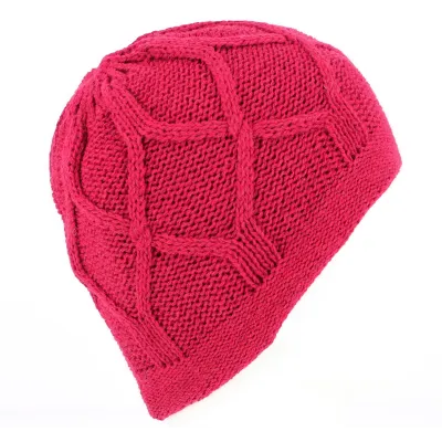 Marvin Knitted Red Beanie - Traclet Reference: 1084 | Traclet Hat Shop