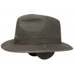 Vagabond hat with earflaps - Stetson
