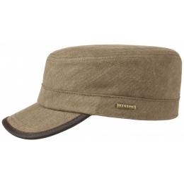 Owen Army Canvas Beige Cap - Stetson