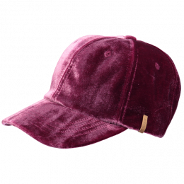 Casquette Zveva Velours Rose- Barts