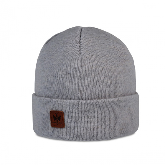 Dulce Reversed Beanie Light Grey - Pipolaki