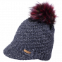 Millie Navy Blue Beanie Cap - Barts