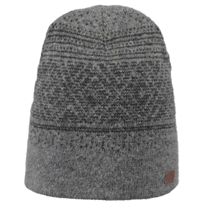 Barts Conner Anthracite Gray Beanie Reference: 8408 | Traclet Hat Shop