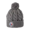 Bonnet Pompon Enfant Alpina Gris - Pipolaki - Pipolaki Reference : 4199 | Chapellerie Traclet