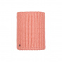 Orange Knitted Polar Snood - Buff