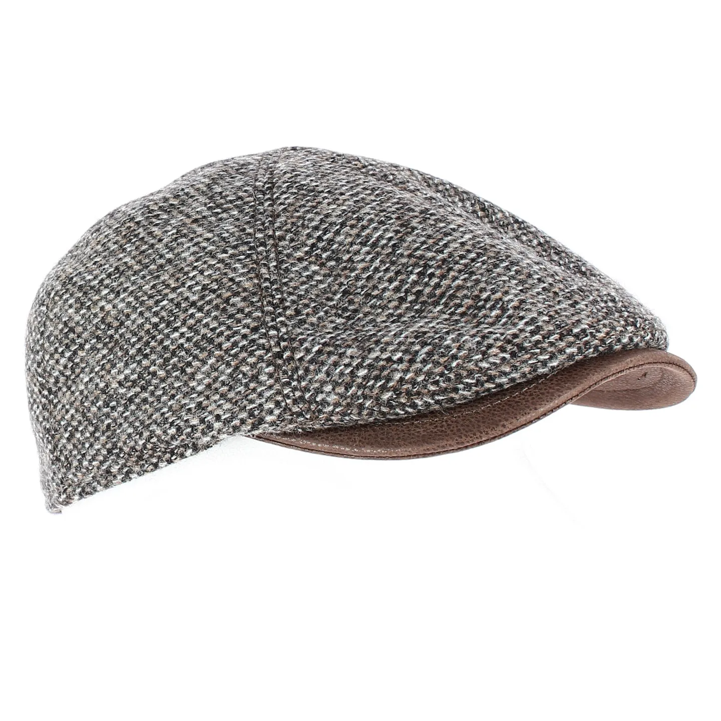 Memphis brown heather cap Reference: 1595 | Chapellerie Traclet