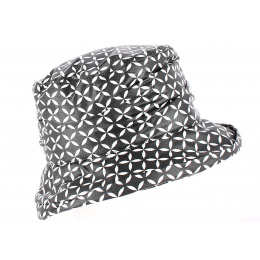 Brocéliande Waterproof Hat Black & White - Traclet