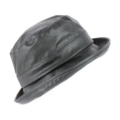 Chapeau Cloche de pluie Suzanne Noir - CRAMBES Reference : 6002 | Chapellerie Traclet