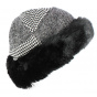 Eylem Faux Fur Hat with Fleece Lining - Traclet
