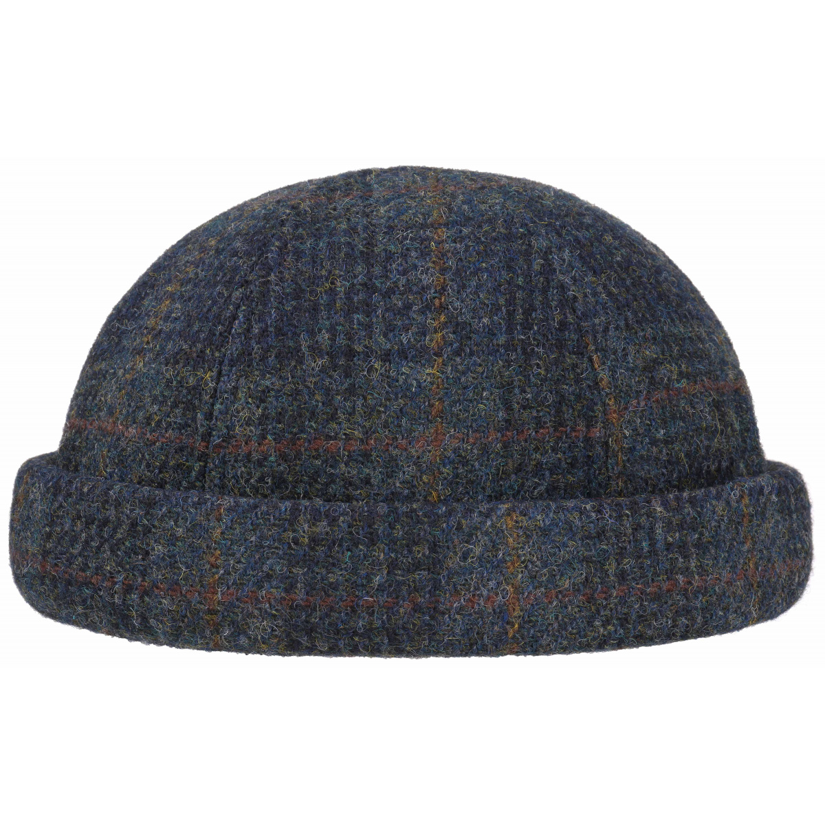 harris tweed docker hat