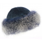 Toque Renard Samara Leather & Fox - Traclet 