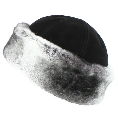 Toque Aksinya Fourrure Lapin Noir - TRACLET Reference : 2905 | Chapellerie Traclet