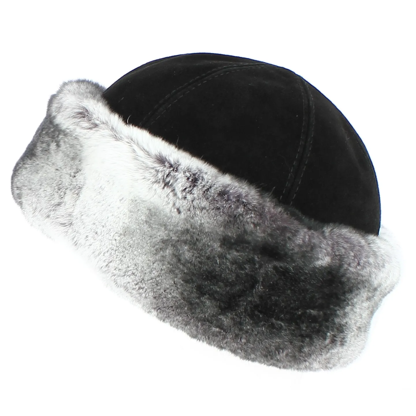 Toque Aksinya Fourrure Lapin Noir - TRACLET Reference : 2905 | Chapellerie Traclet