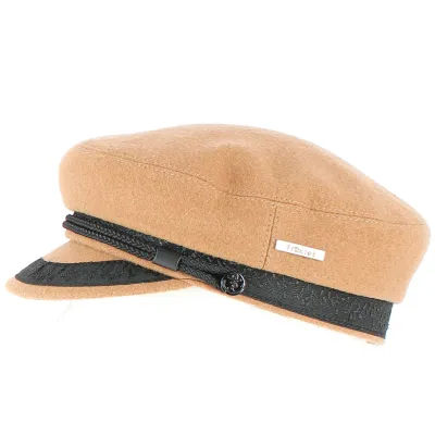 Elven Camel Wool Marine Cap-Traclet Reference: 8434 | Traclet Hat Shop