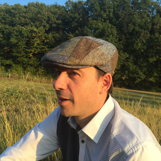 Winter Orleans flat patchwork cap