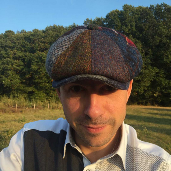 Irish Patchwork Cap Faustin Wool - Fléchet Irish Patchwork Cap Faustin Wool - Fléchet