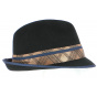Black Ringo Trilby Hat - CARLOS SANTANA