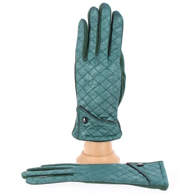 Jacqueline Touch Screen Women's Gloves green - Traclet- Traclet Reference: 8450 | Traclet Hat Shop