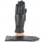 Dave Black Lambskin Leather Gloves - Traclet