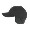 Casquette Gang Cache-Oreilles Noir - Crambes Reference : 2091 | Chapellerie Traclet