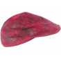 Brentfort Duck Bill Cap Wine Lees Leather - Göttmann