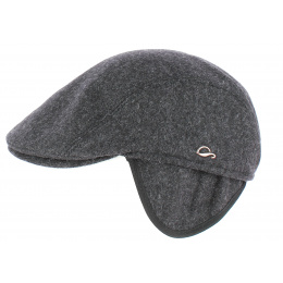 Jackson Flat Cap with ear flaps Wool - Göttmann