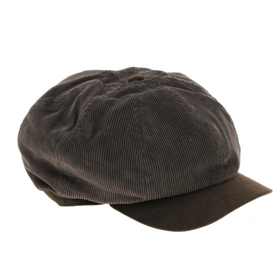 Casquette Gavroche en Velours Côtelé- Aussie Apparel