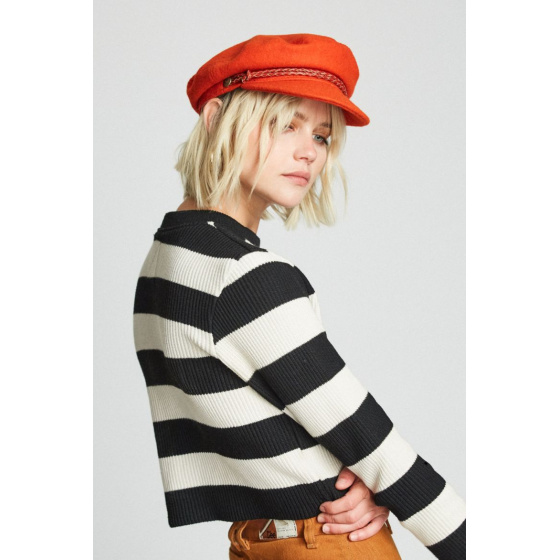 Ashland Auburn Wool Sailor Cap - Brixton